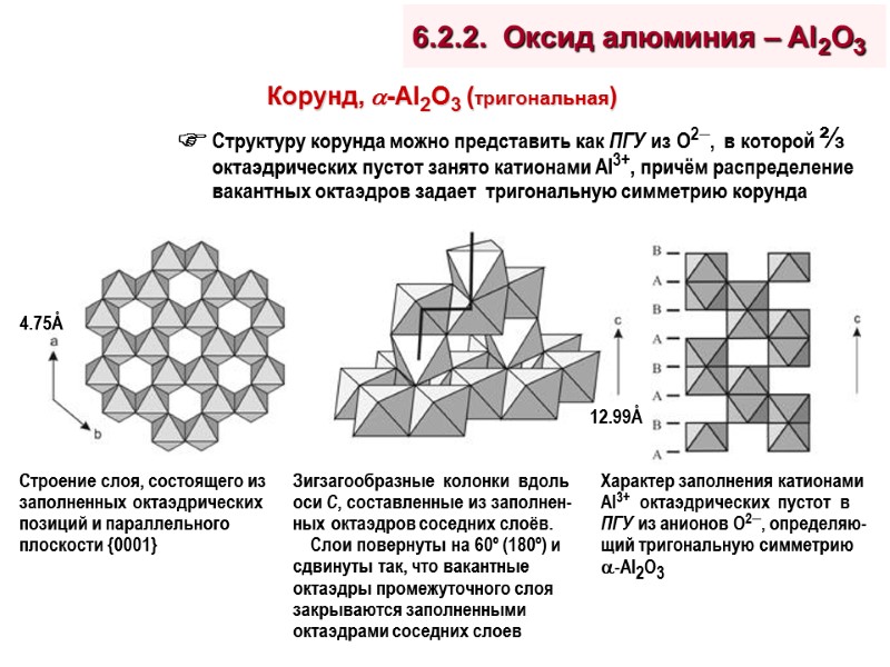 6.2.2.  Оксид алюминия – Al2O3